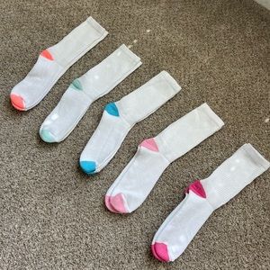 5 pairs of Crew socks